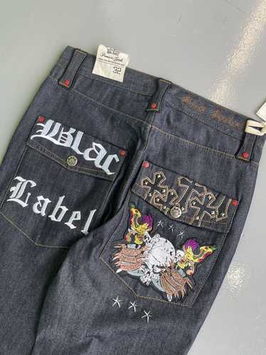 Affliction × Ed Hardy × Vintage Crazy cyber Y2k sk