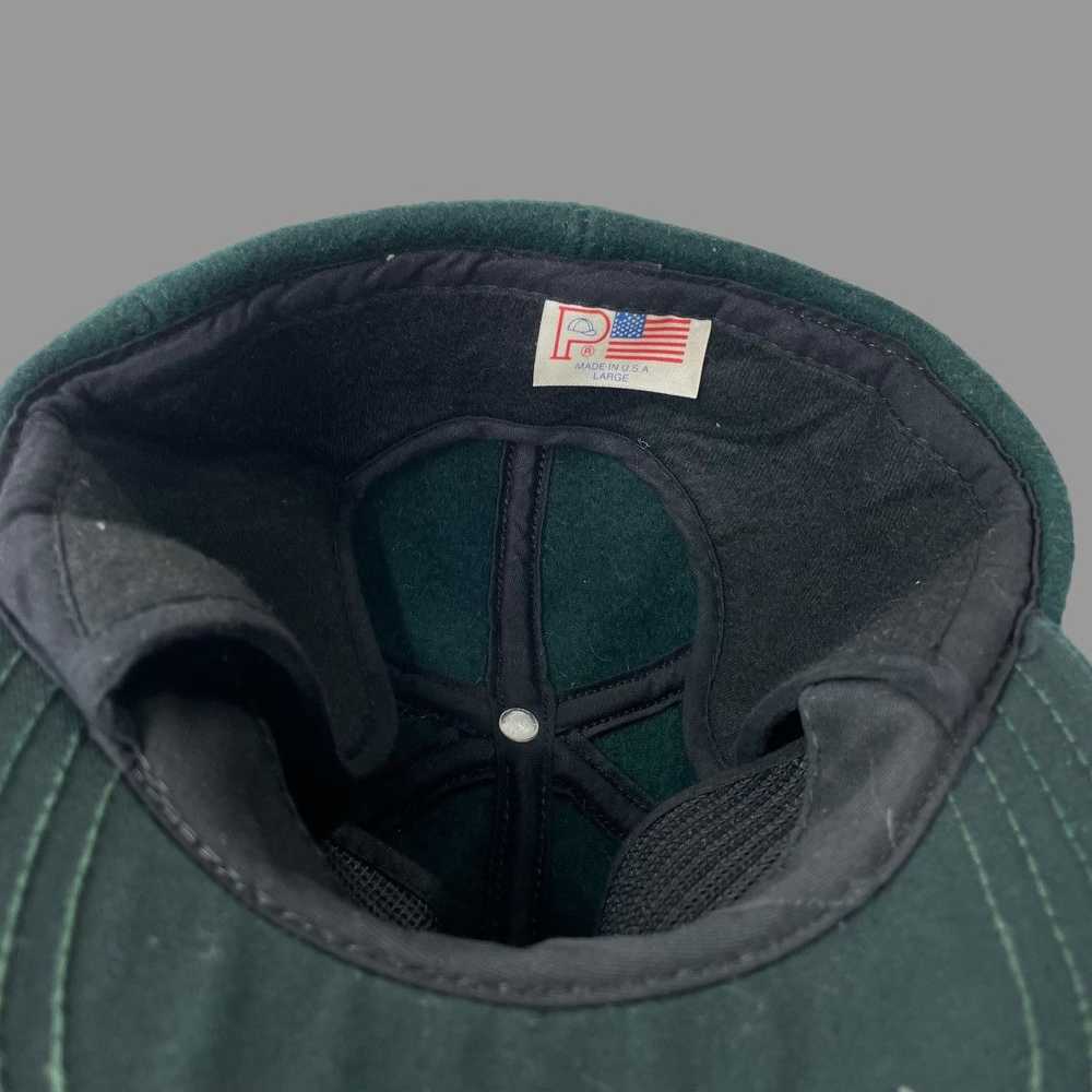 Japanese Brand × Vintage Vintage 90s wool green w… - image 4