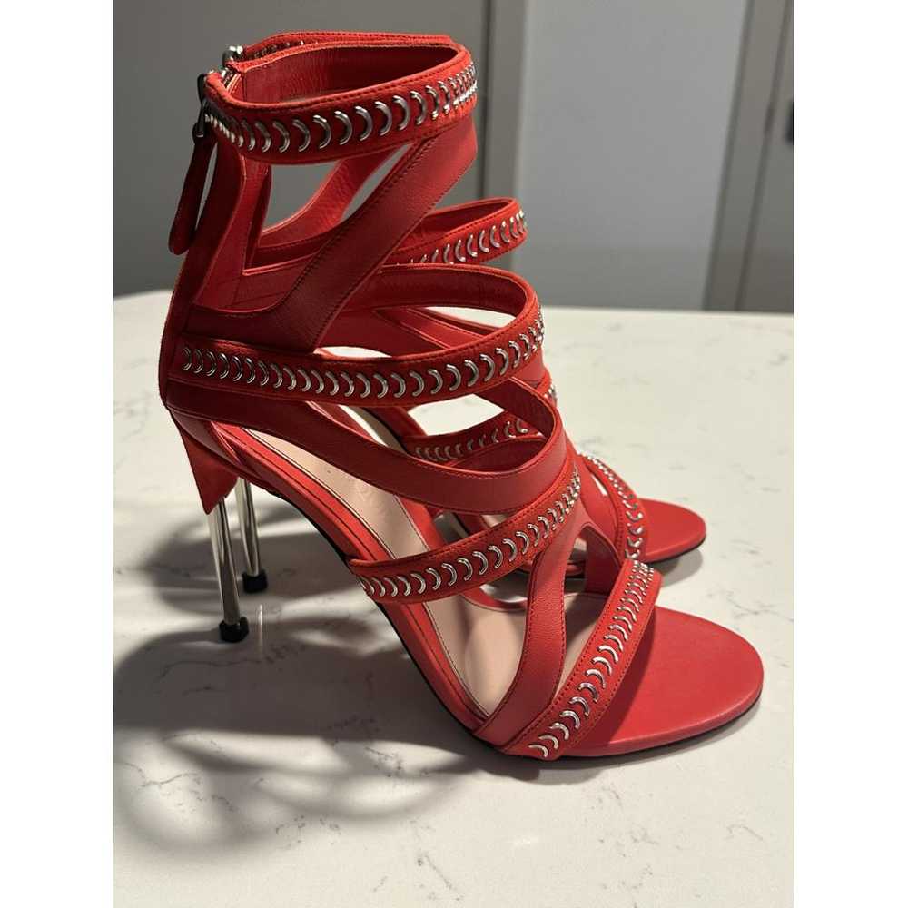 Alexander McQueen Leather sandal - image 2