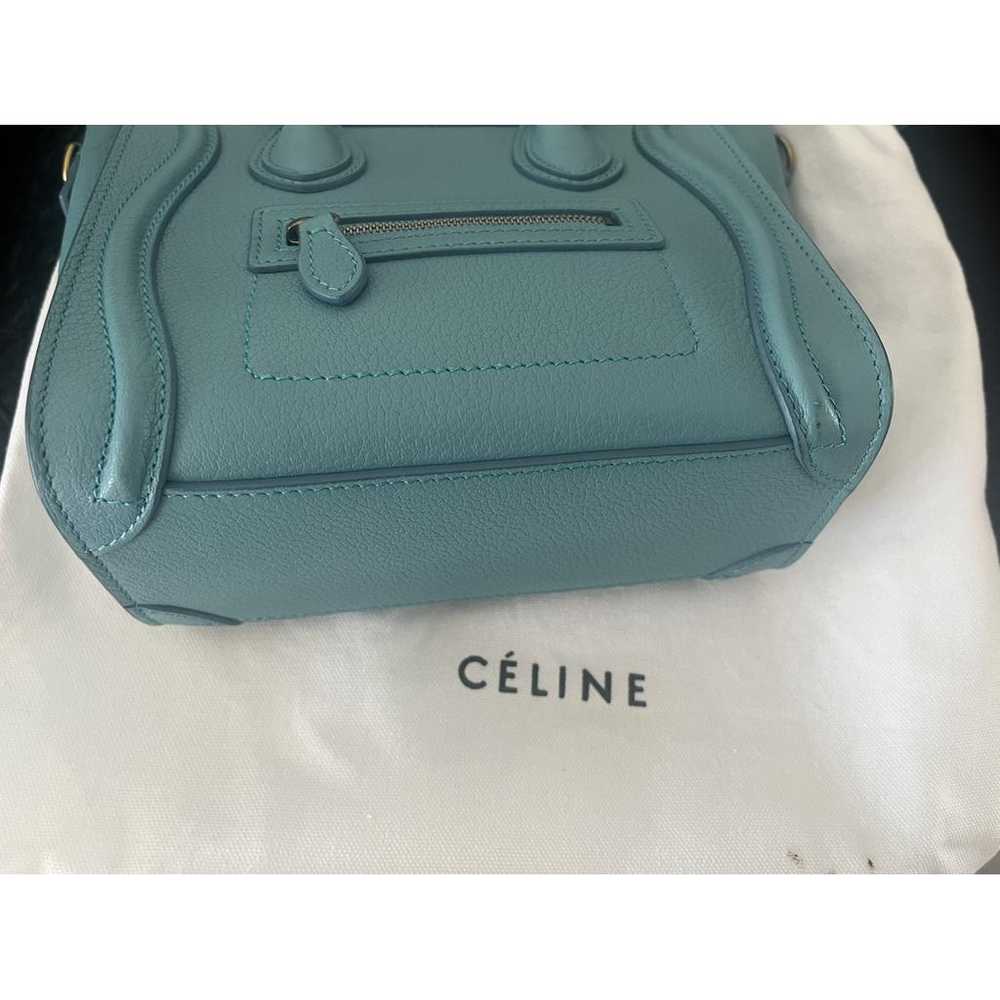 Celine Nano Luggage leather handbag - image 2