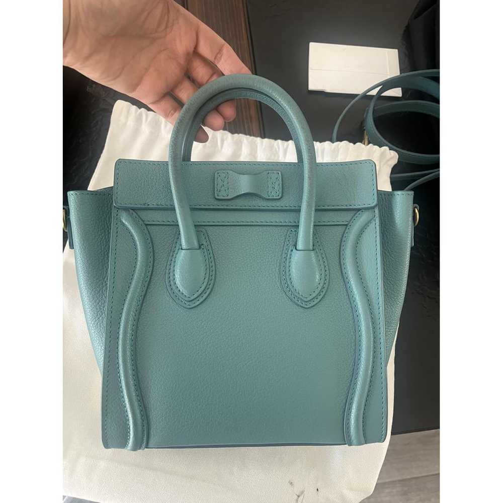 Celine Nano Luggage leather handbag - image 3