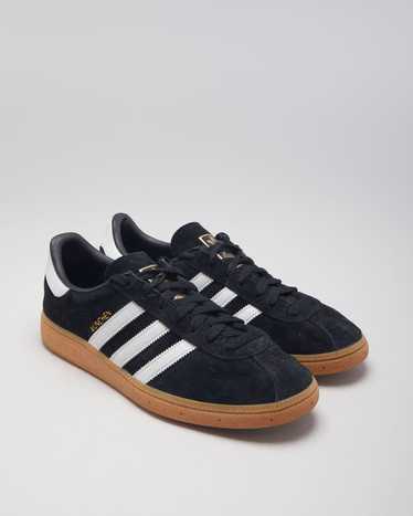 Adidas Gazelle Munchen Black Trainers - UK 9