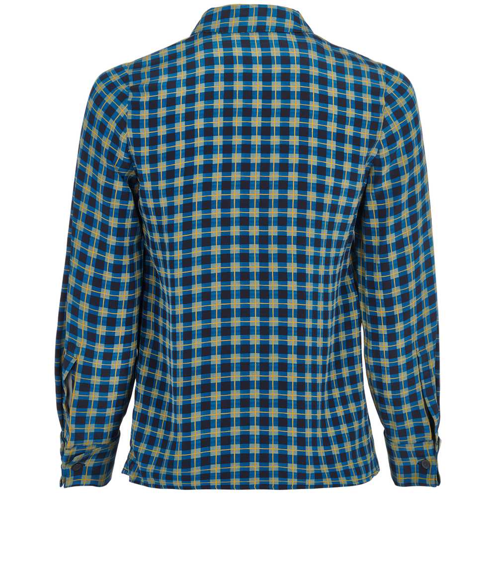 Tops Miu Miu Tartan Button Up Shirt - image 2