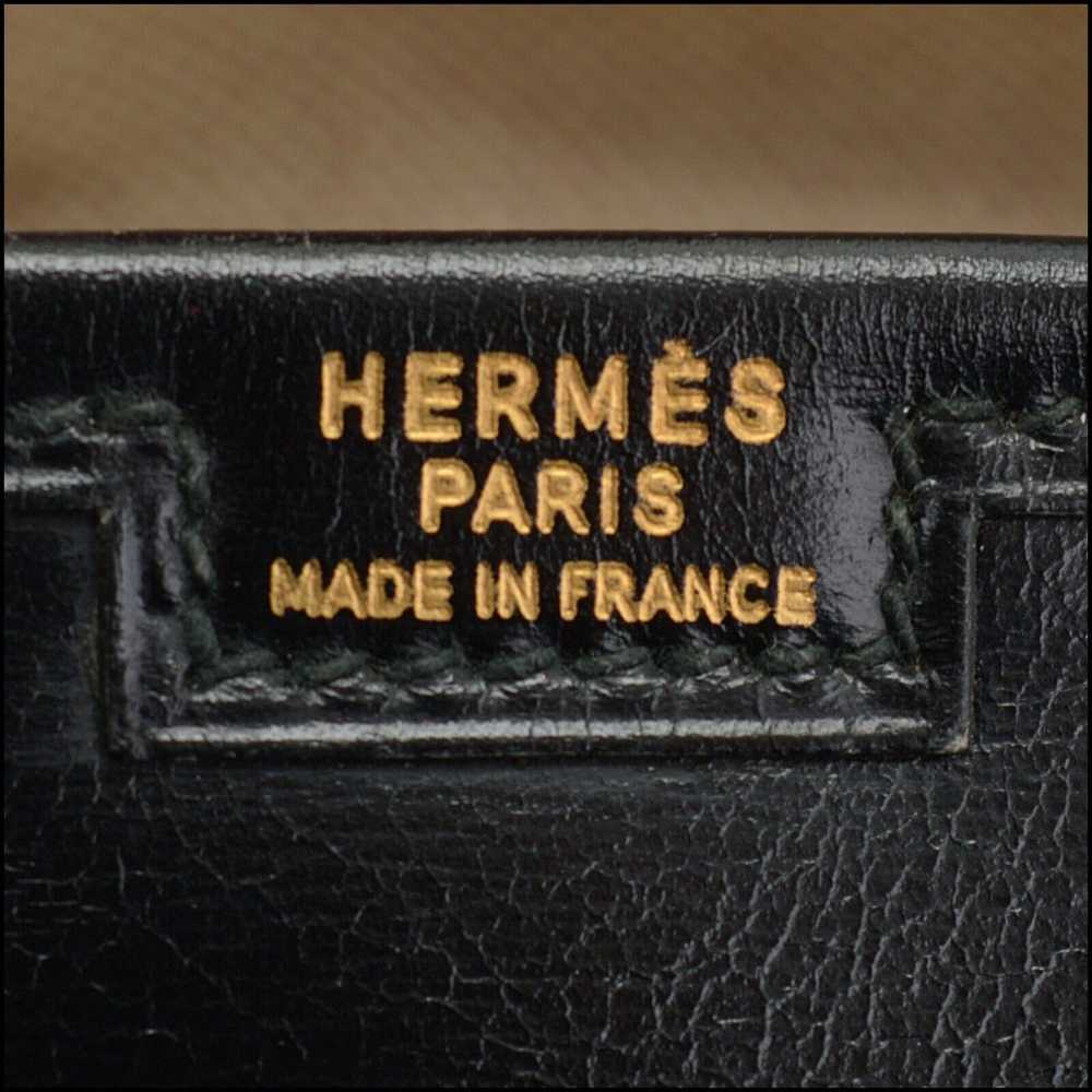 Hermes RDC13696 HERMES Vintage 1984 Box Leather J… - image 4