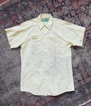 Vintage Short Sleeve Mechanic Work Shirt