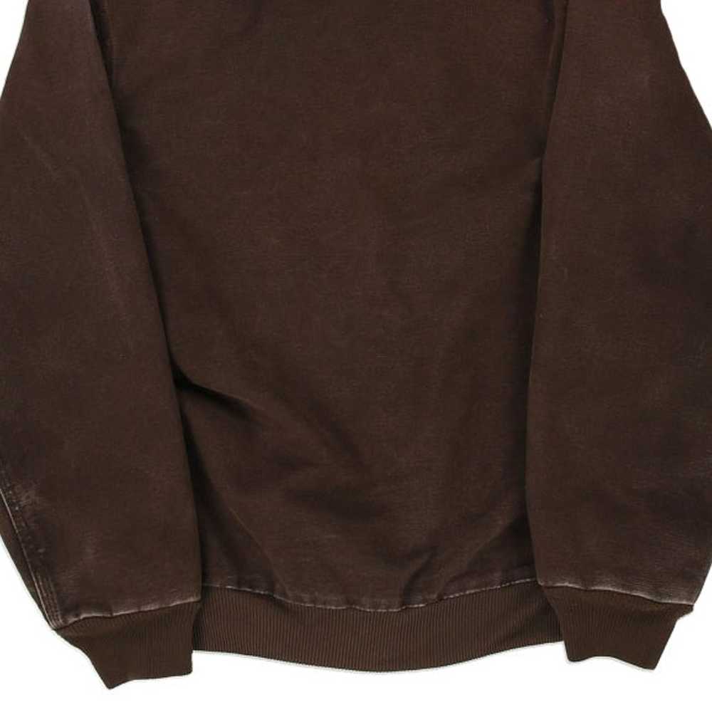 Age 13 Carhartt Jacket - XL Brown Cotton Blend - image 7