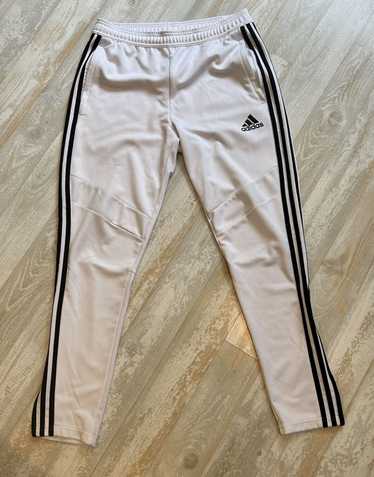 Adidas White Adidas Track Pants