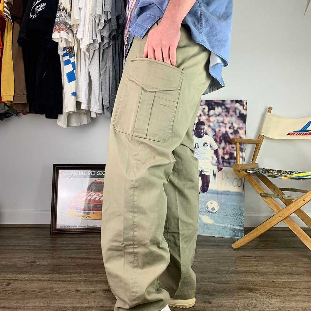 Streetwear × Vintage Vintage baggy cargo pants - image 3