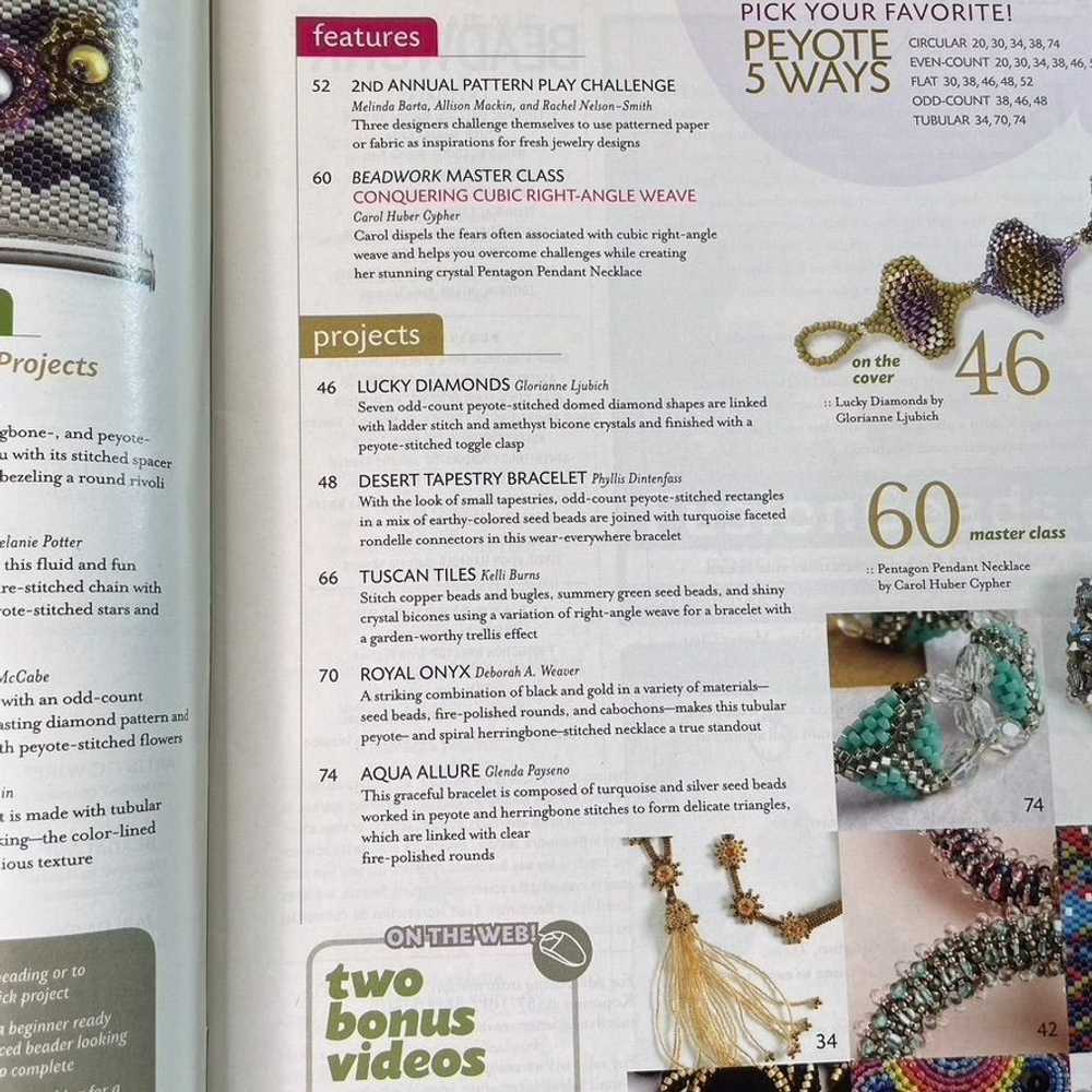 Other Beadwork Magazine Jewelry Crafting Book u J… - image 6