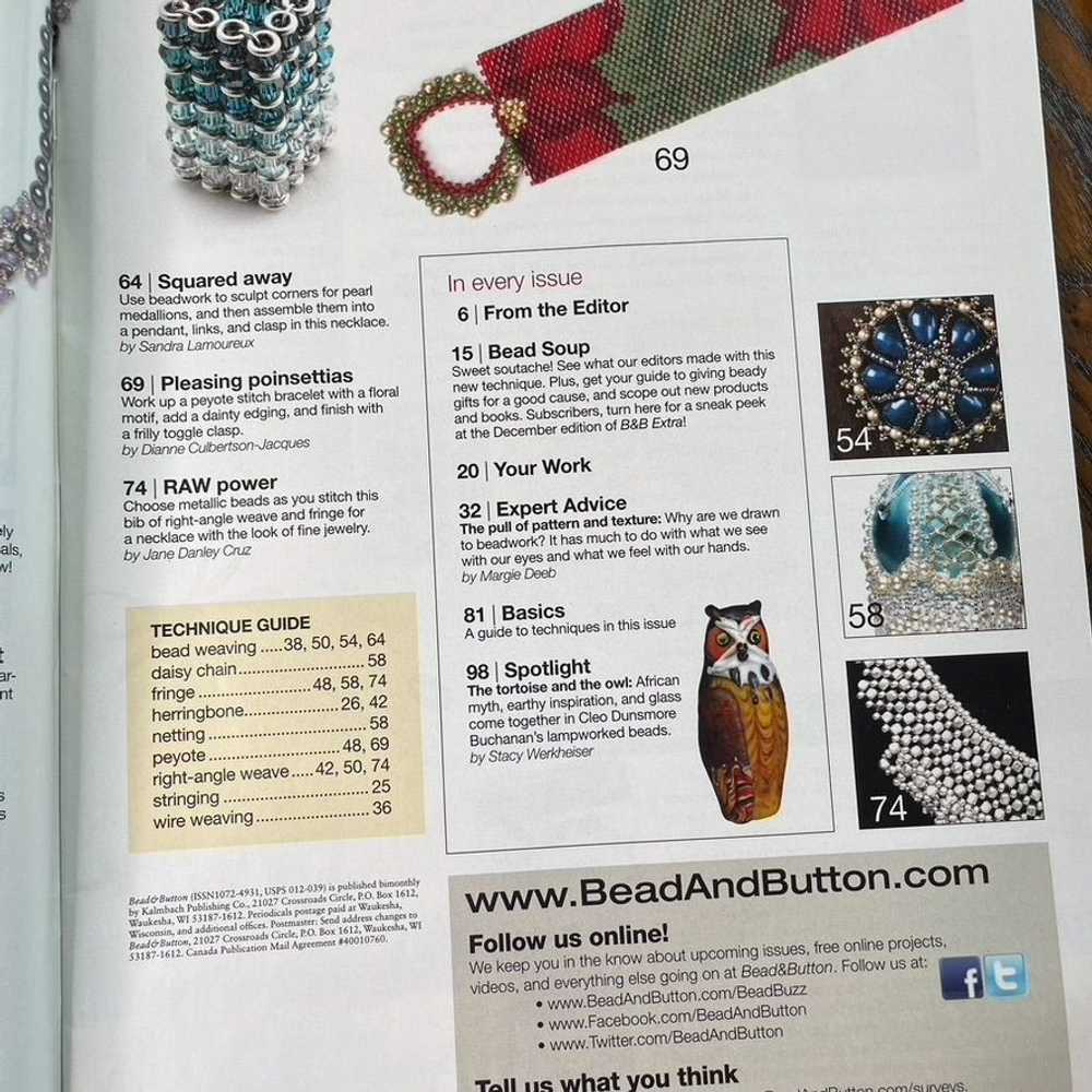 Other Bead & Button Magazine Jewelry Crafting Boo… - image 5