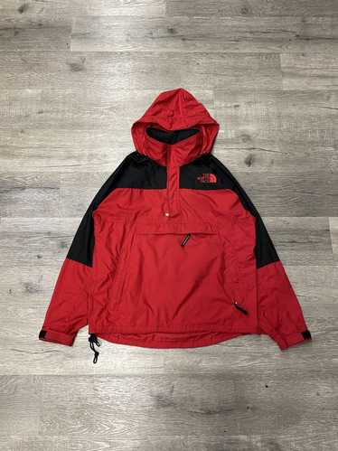 The North Face × Vintage Red the north face wind … - image 1