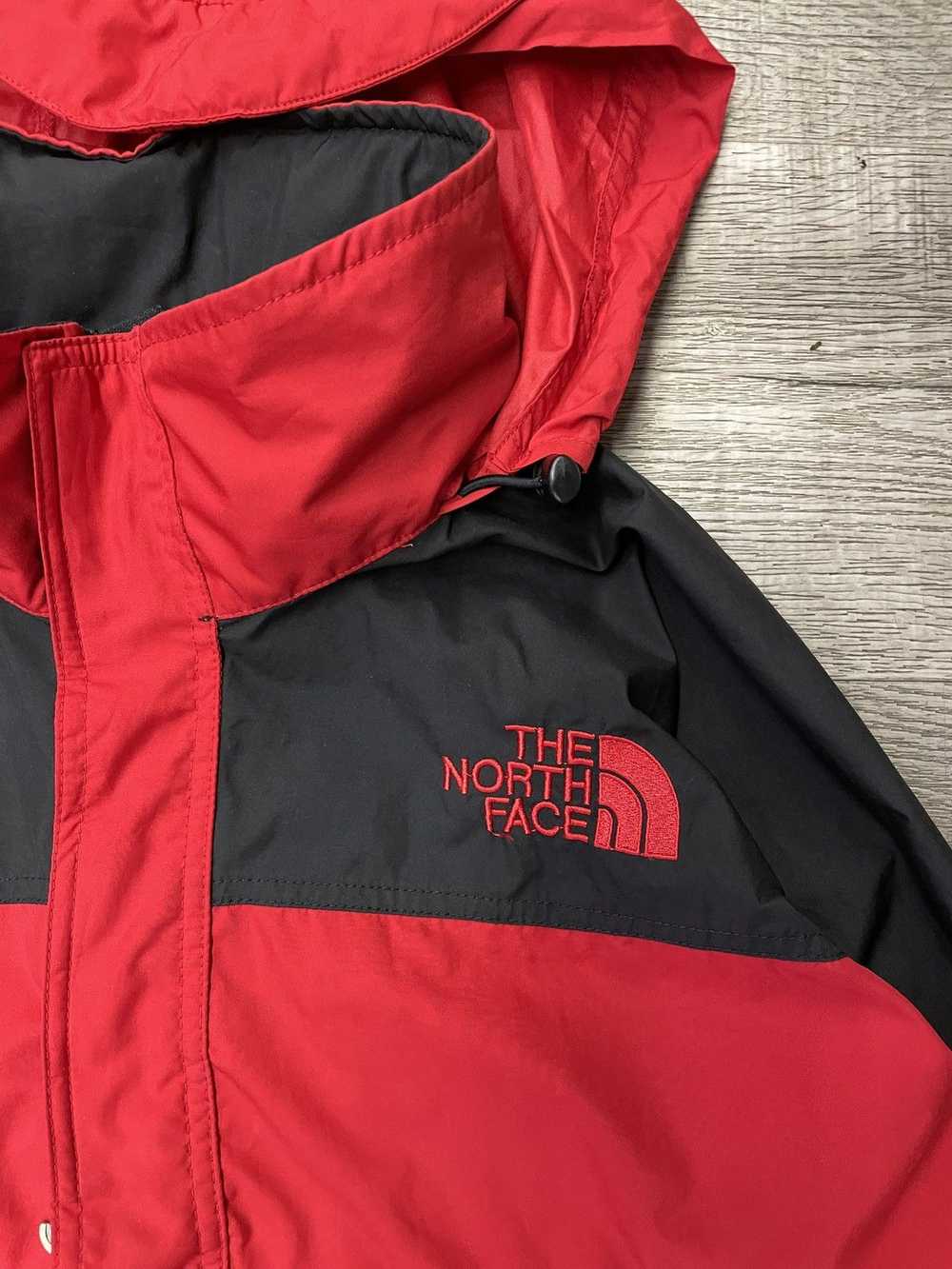 The North Face × Vintage Red the north face wind … - image 2