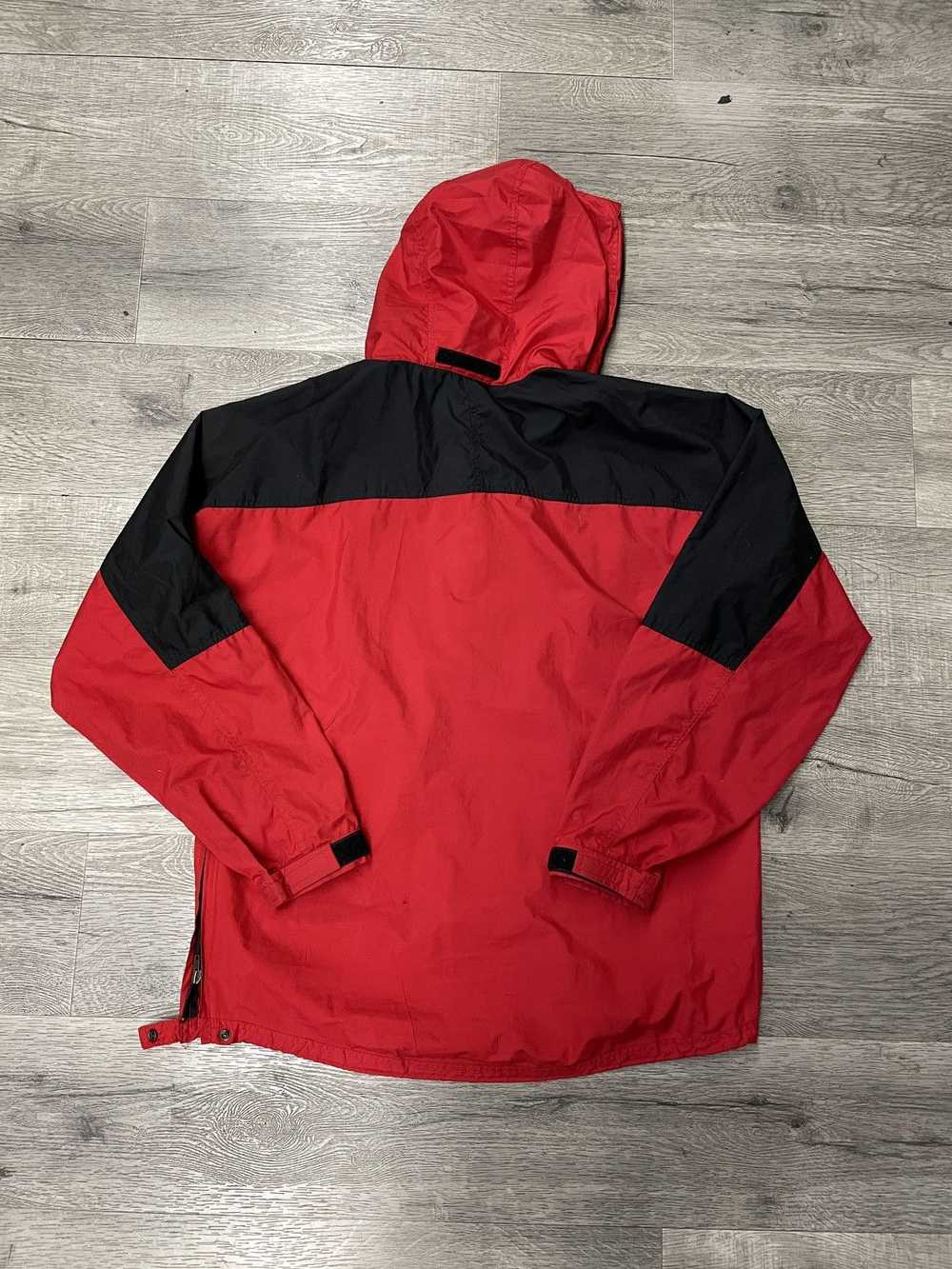 The North Face × Vintage Red the north face wind … - image 5