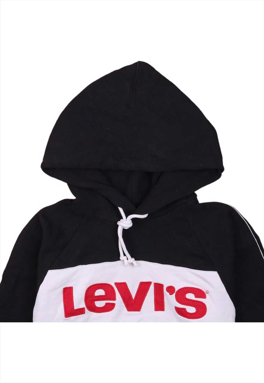 Vintage 90's Levi's Hoodie Crop Spellout - image 3