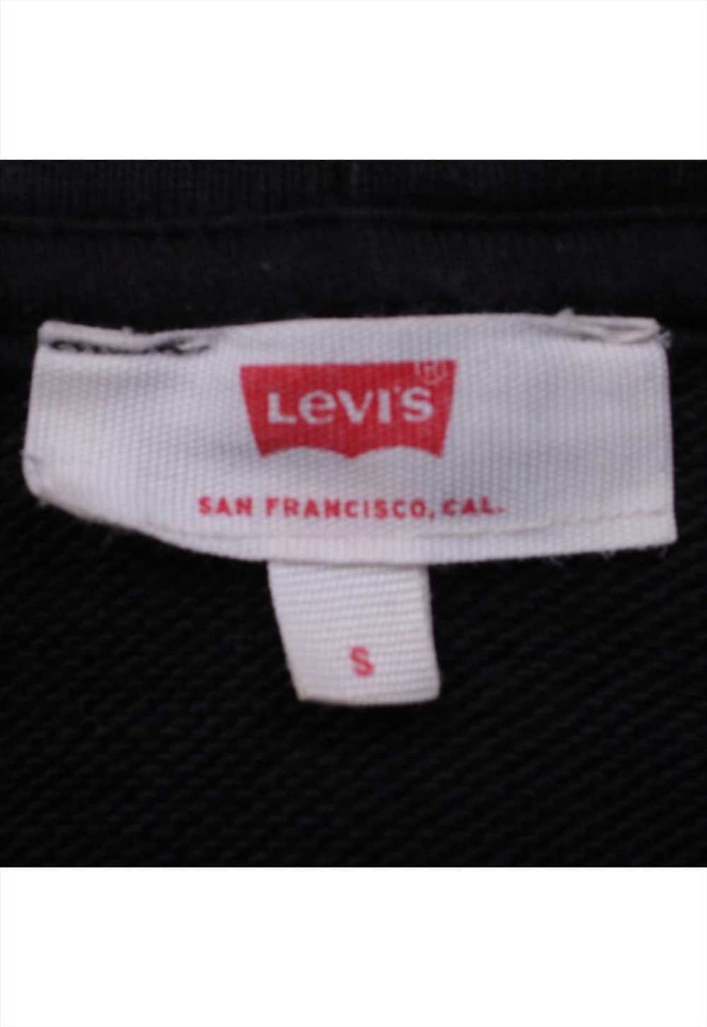 Vintage 90's Levi's Hoodie Crop Spellout - image 4