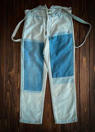 Visvim VISVIM natural mud dyed overalls