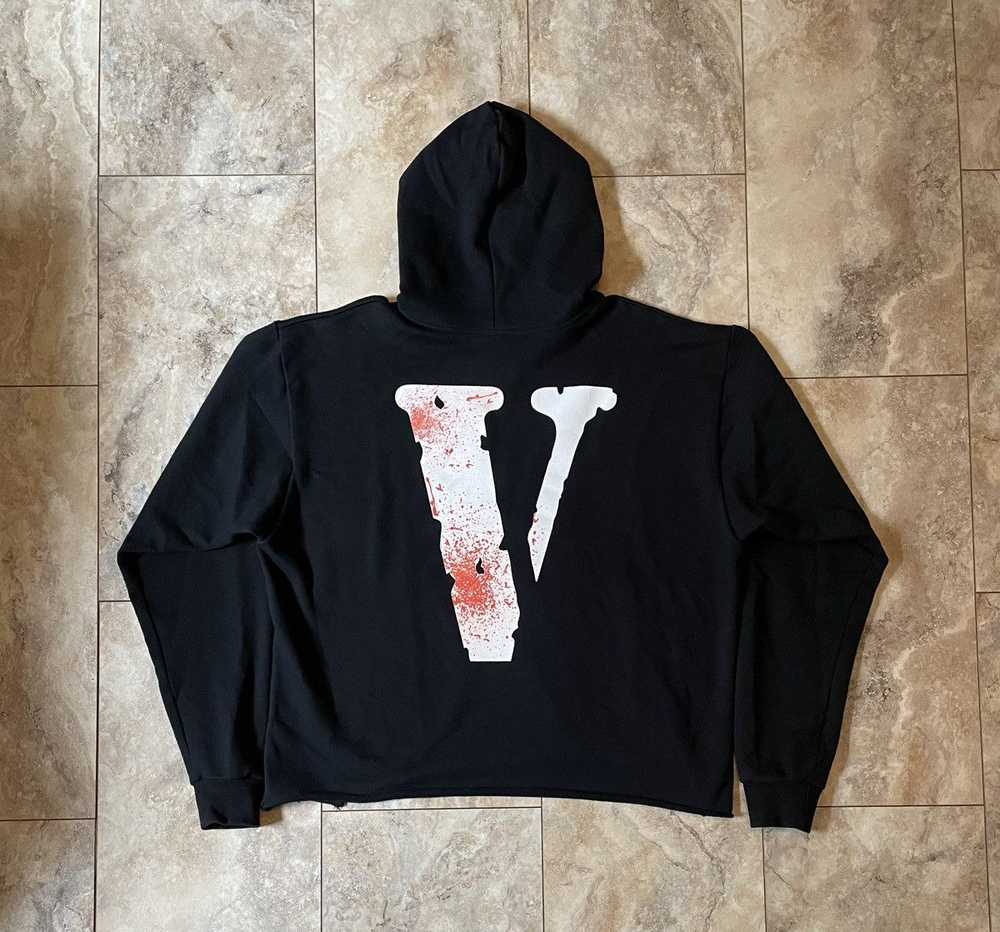 Vlone Vlone Friends - First 48 Hoodie Black Size … - image 1