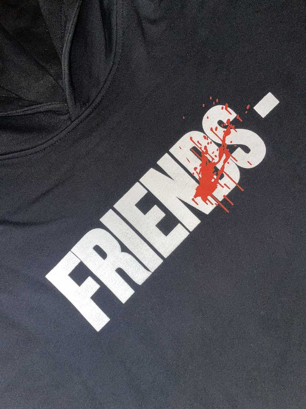 Vlone Vlone Friends - First 48 Hoodie Black Size … - image 4