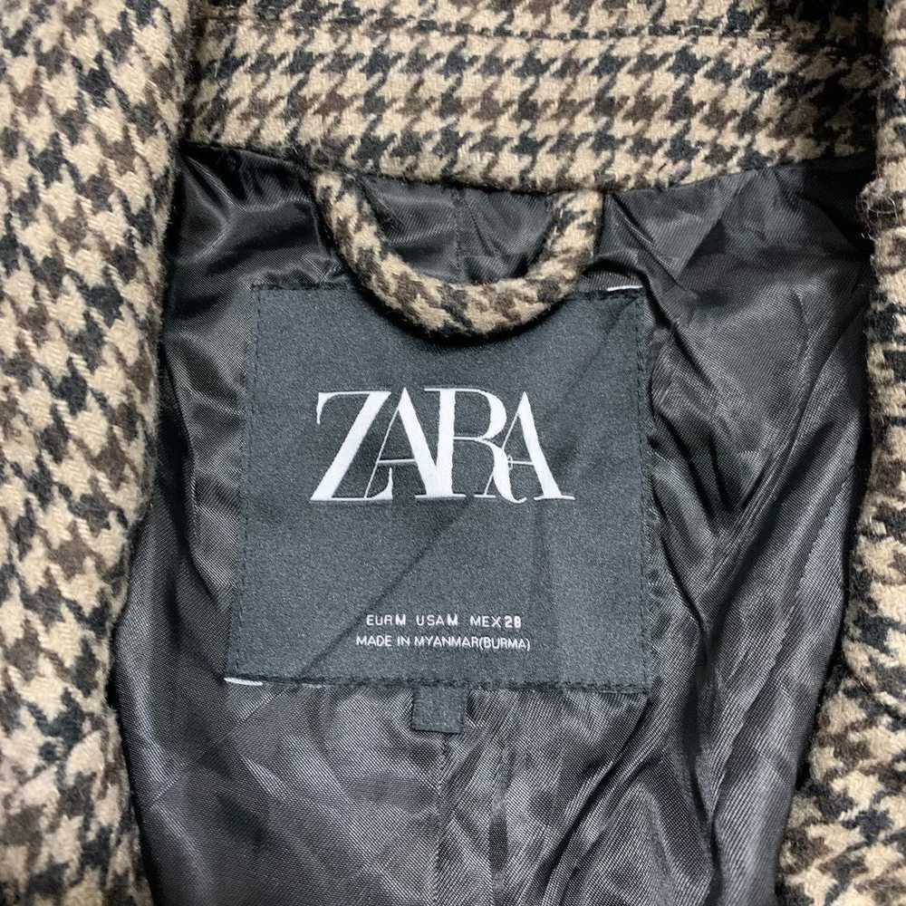 Zara Zara Herringbone Coat - image 5