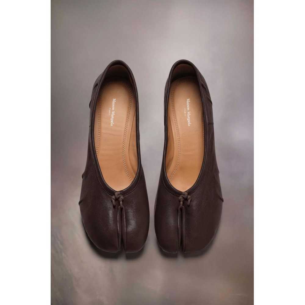 Maison Martin Margiela Tabi leather ballet flats - image 10