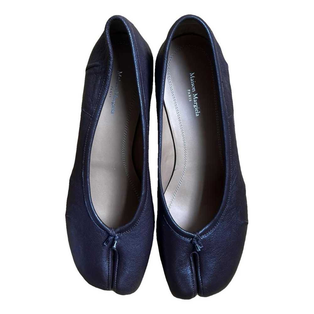 Maison Martin Margiela Tabi leather ballet flats - image 1