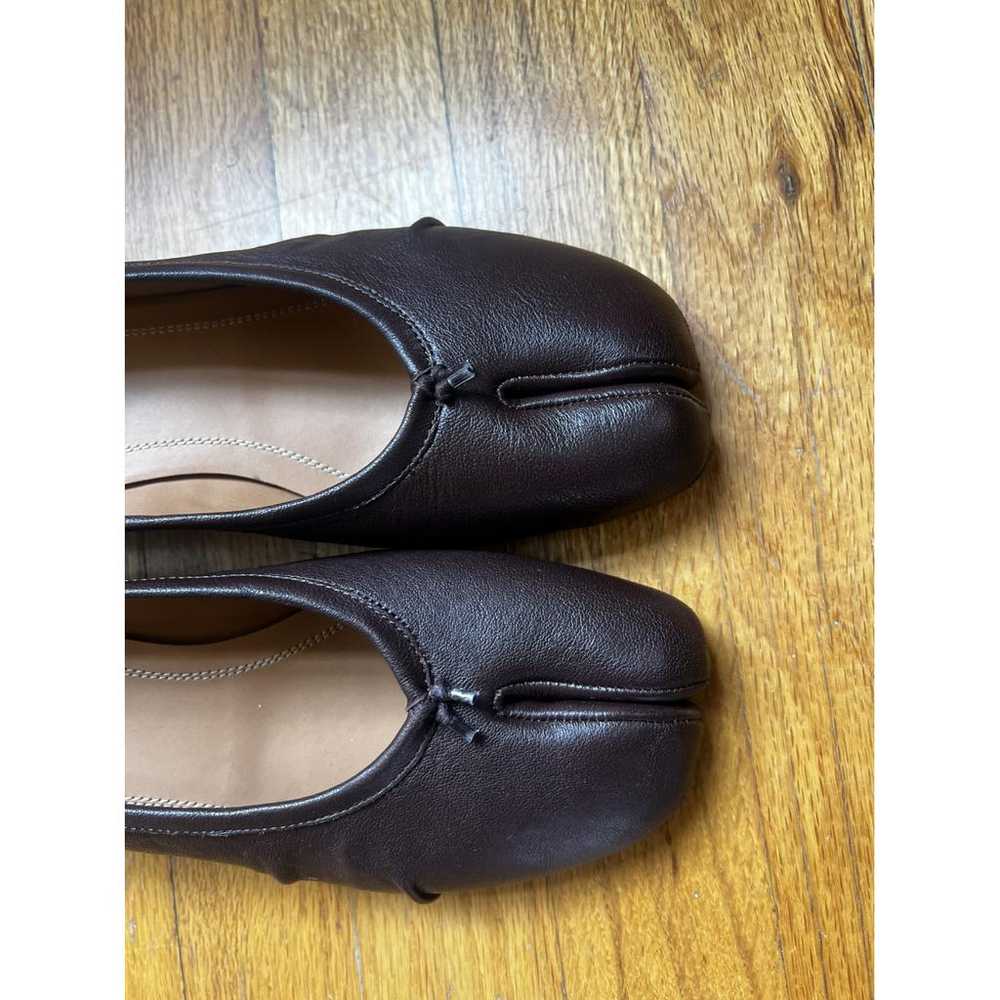 Maison Martin Margiela Tabi leather ballet flats - image 4