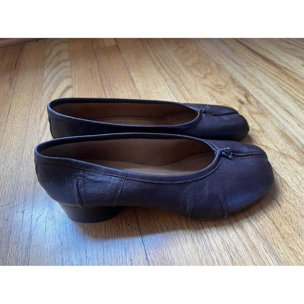 Maison Martin Margiela Tabi leather ballet flats - image 5