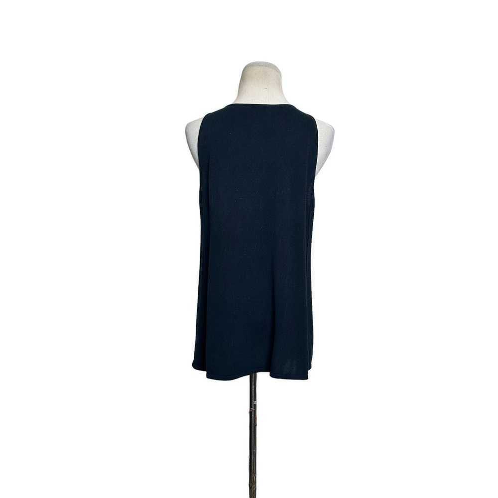 Magaschoni Magaschoni black embellished sleeveles… - image 7