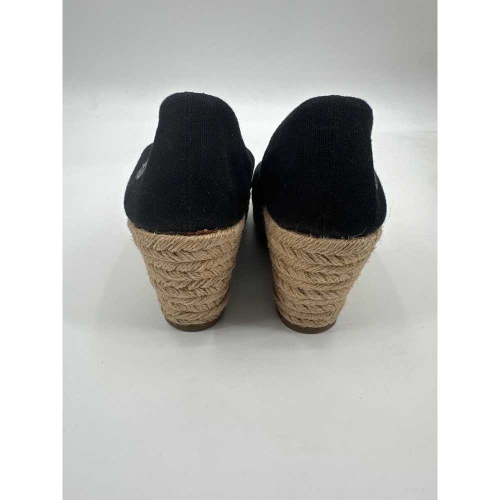 Tory Burch Tory Burch Filipa Black Canvas Espadri… - image 4