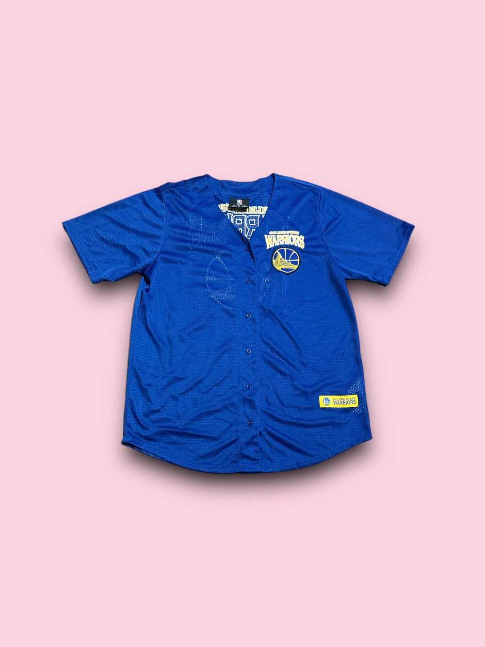 Jersey × NBA Golden State warriors baseball jersey - image 1