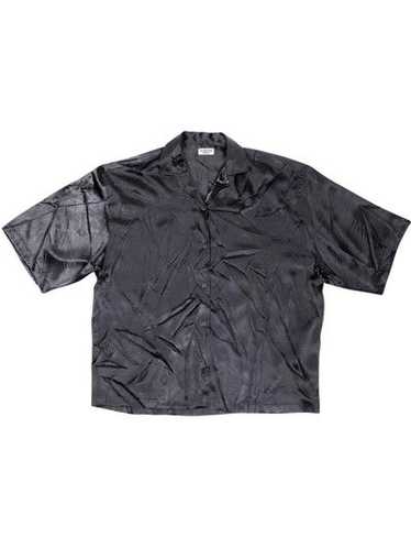 Balenciaga o1in1g0824 Short Sleeve Shirt in Black