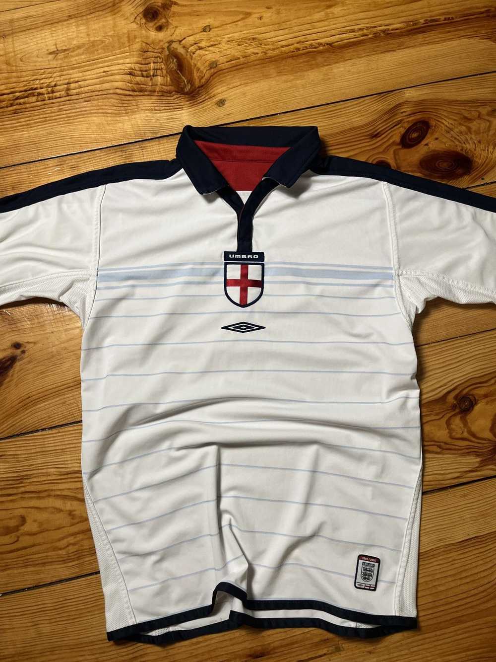 Soccer Jersey × Umbro × Vintage England 2003/2004… - image 6