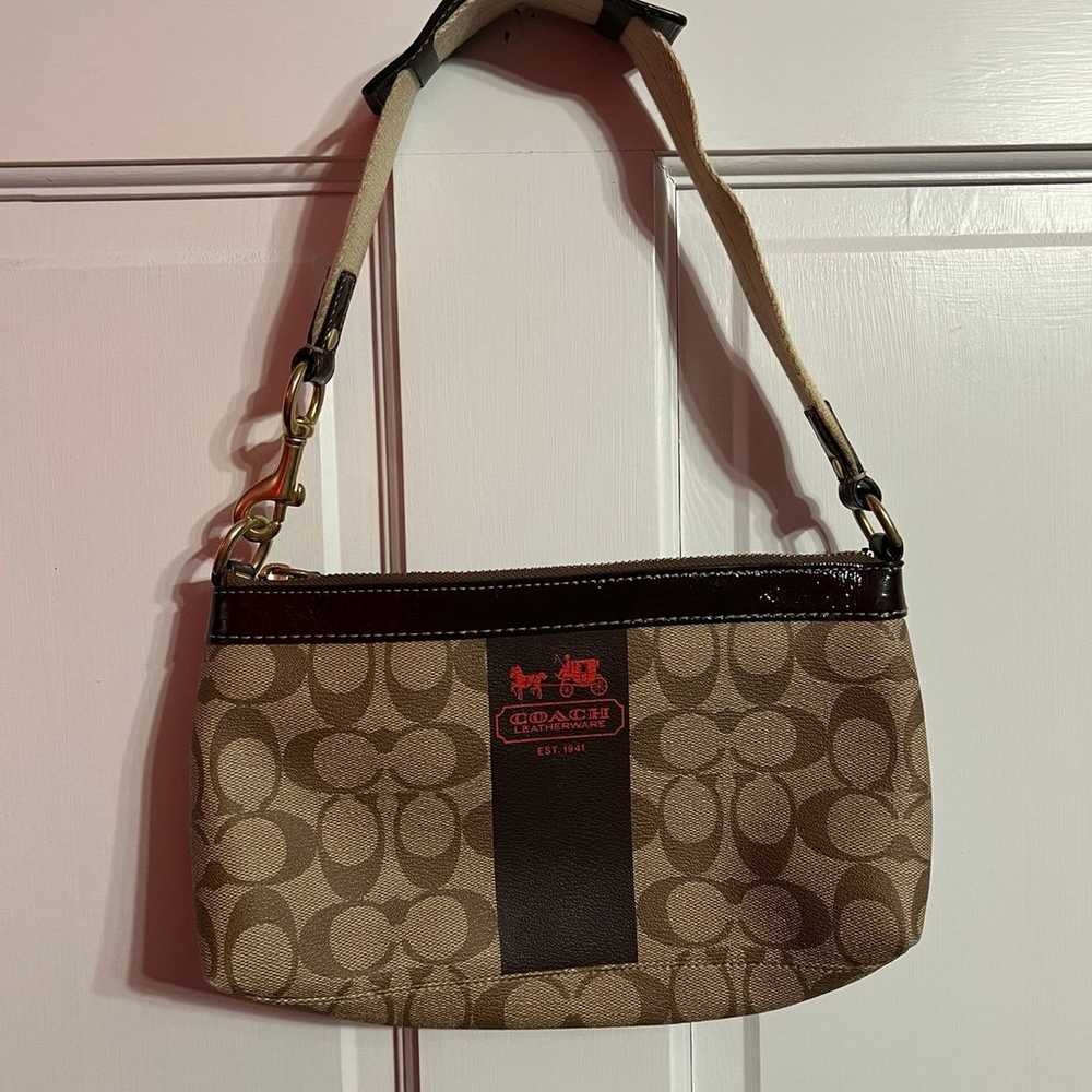 vintage Coach mini shoulder bag - image 1