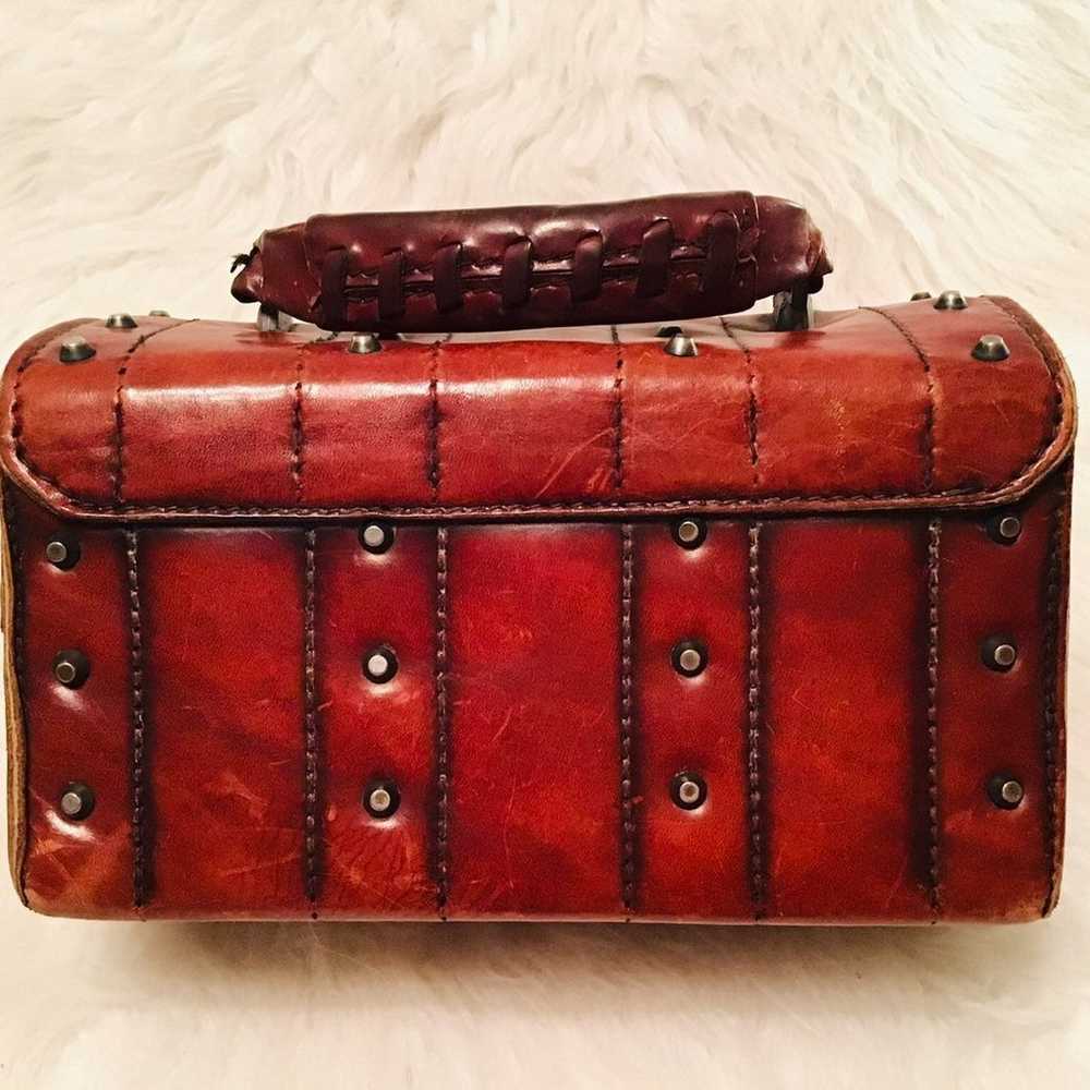 Vintage Thalhimers Box Purse/Makeup Bag - image 4