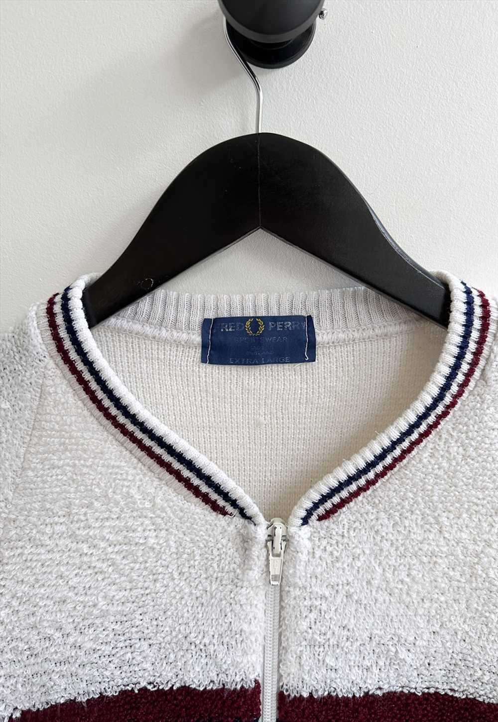 Vintage Fred Perry Full Zip Jumper Sweater - image 4