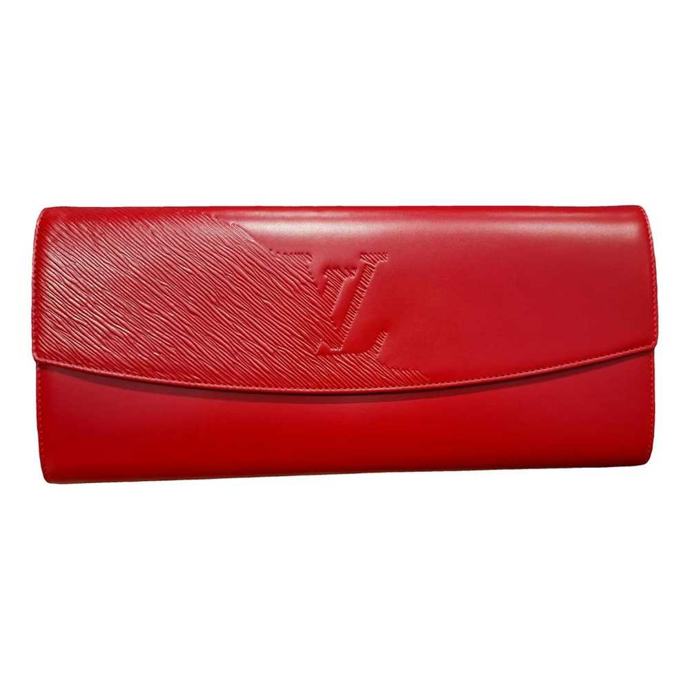 Louis Vuitton Mycenes leather clutch bag - image 1