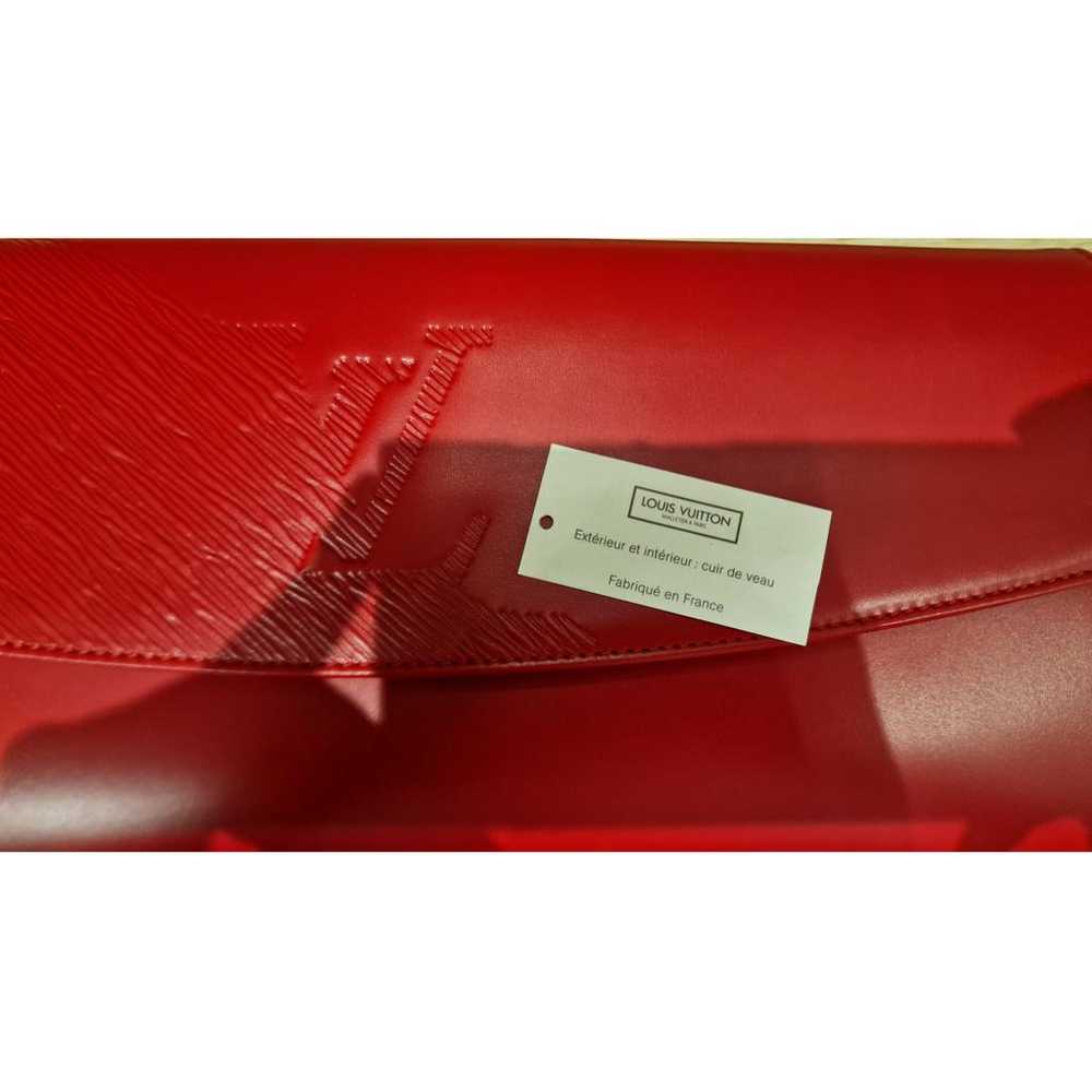 Louis Vuitton Mycenes leather clutch bag - image 2