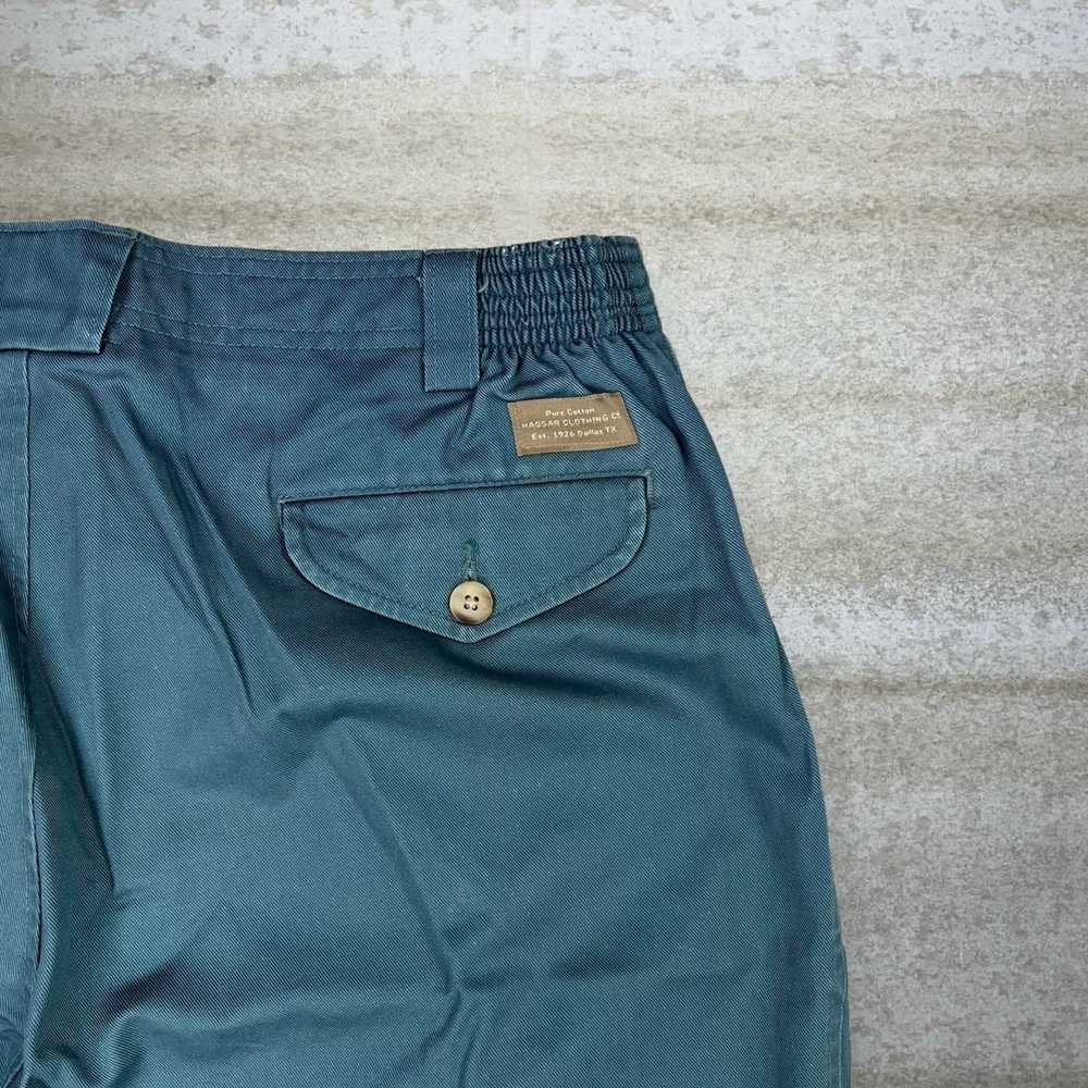 Haggar × Made In Usa × Vintage Vintage Ocean Gree… - image 3