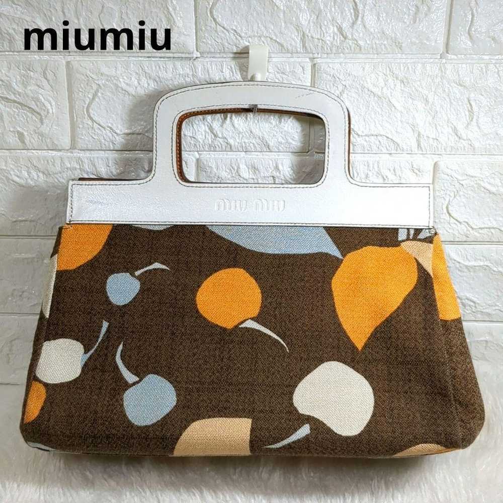 Miu Miu Miumiu 90s Archive Reversible Tote Bag - image 1