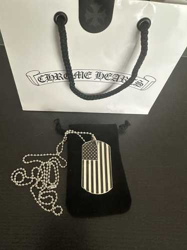 Chrome Hearts Chrome Hearts American Flag Dog Tag