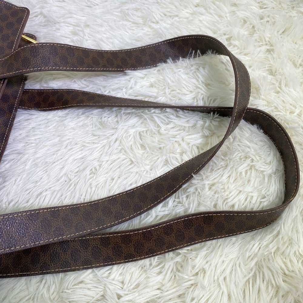 【Excellent Condition】Celine Shoulder Bag A4 Leath… - image 10