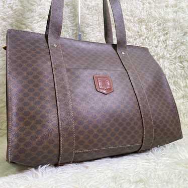 【Excellent Condition】Celine Shoulder Bag A4 Leath… - image 1