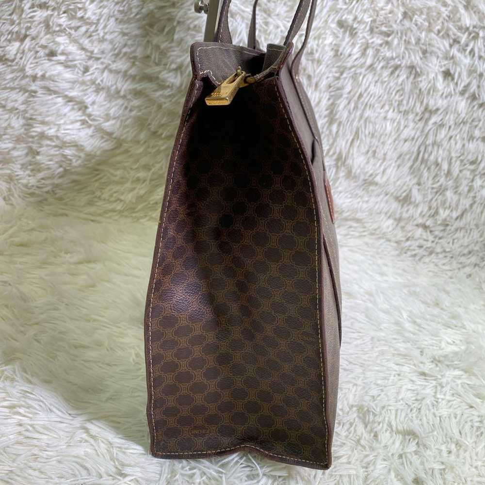 【Excellent Condition】Celine Shoulder Bag A4 Leath… - image 5