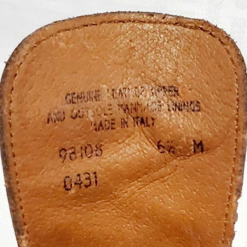 Vintage Timberland  Women's  Brown Leather Ankle … - image 12