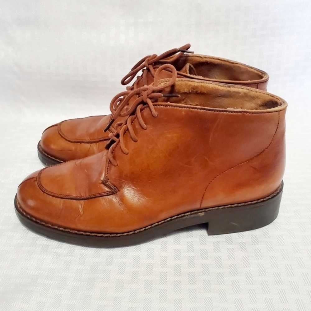 Vintage Timberland  Women's  Brown Leather Ankle … - image 7