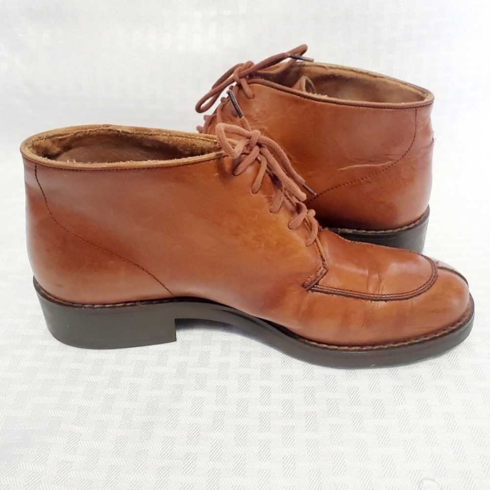 Vintage Timberland  Women's  Brown Leather Ankle … - image 8