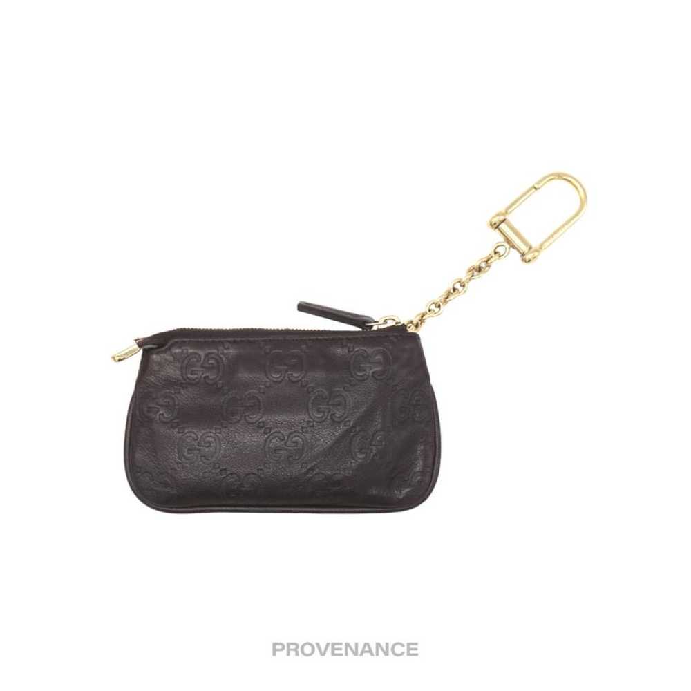 Gucci Leather key ring - image 2