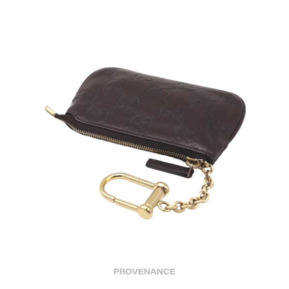 Gucci Leather key ring - image 8