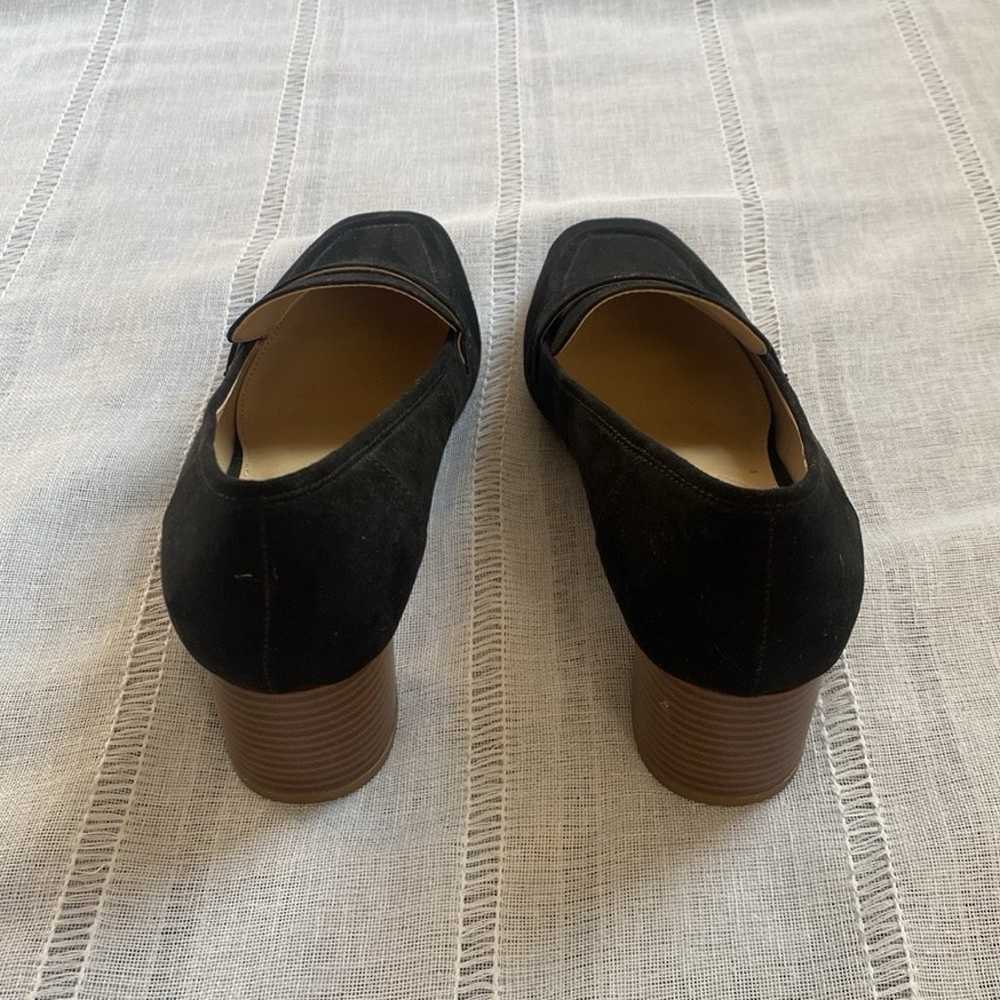 Liz Claiborne NWOT faux suede loafer heels. - image 5