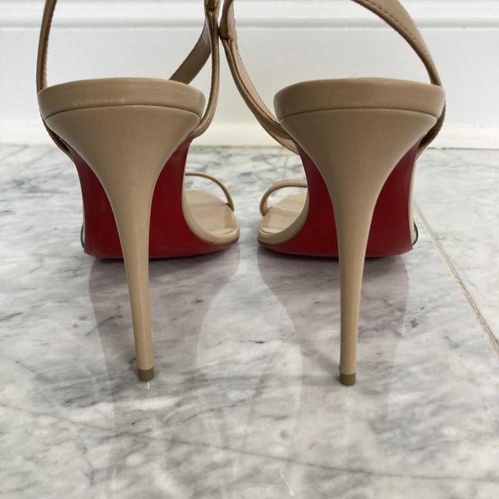 Christian Louboutin Leather sandal - image 5